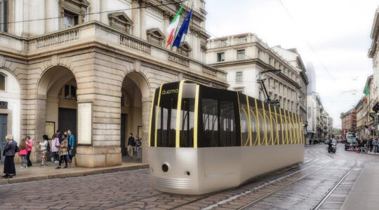 design tram milano